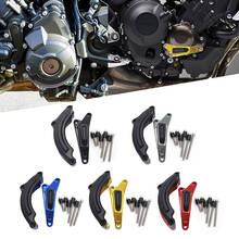 Защитная крышка двигателя мотоцикла для YAMAHA TRACER 900 / 900 GT 2014-2020 полускоростной двигатель рама слайдер чехол MT-09 XSR900 2024 - купить недорого