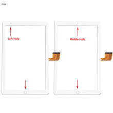 Painel de sensor de vidro sensível ao toque, novo, 10.1 polegadas, digitalizador, painel para tablet zonnyou kt107/kt0101 2024 - compre barato