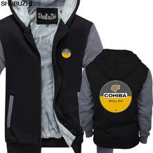 plus size Men warm coat Cohiba Habanos Cigar Tobaco Cigarillo Havana Cuba Cuban funny hoody cotton free shipping sbz351 2024 - buy cheap