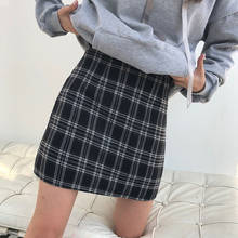 Faldas Harajuku para mujer, faldas plisadas de celosía, estilo Punk, de cintura alta, novedad de primavera y verano, 2019 2024 - compra barato