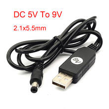 USB Power Boost Line DC 5V To 9V/12V Step UP Module USB Converter Adapter Cable 2.1x5.5mm /4.0x1.7mm Plug 2024 - buy cheap