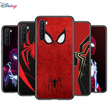 Soft TPU Cover Marvel Spiderman logo for OnePlus Nord N100 N10 8T 8 7T 7 6T 6 5T Pro Black Phone Case 2024 - buy cheap