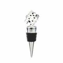 50PCS Las-Vegas Themed Crystal Dice Bottle Stopper in Gift Box Wedding Favors Wine Stoppers Party Giveaways For Guest 2022 - buy cheap