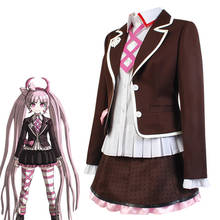 6 pçs anime dangan ronpa outro episódio: ultra desespero utsugi kotoko cosplay trajes de halloween para uniforme escolar feminino c135k243 2024 - compre barato