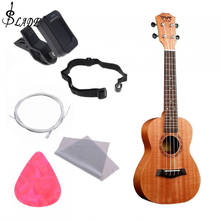 23 Inch Concert Full Kits Ukulele Wood Hawaiian Four String Guitar Mahogany Wood Ukulele Christmas Gifts 2024 - buy cheap
