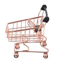 Double-Deck Shopping Cart Makeup Sponge Holder Drying Rack Beauty Powder Puff Display Stand Makeup Organizer (Pink) 2024 - buy cheap