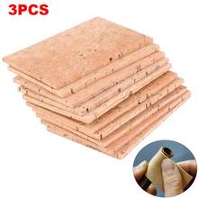 3PCS 60*40*2mm Natural Saxophone Cork Sheet Neck Joint Board Suitable for Alto/Soprano/Tenor Sax Musical Instrument Accessories 2024 - buy cheap
