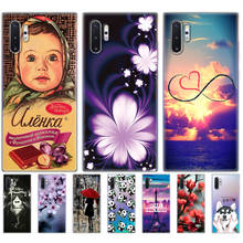 Silicon case cover For Samsung Galaxy Note 10 Note10 Back Cover Soft TPU Funda For Samsung Note 10 plus Phone Case Coque bumper 2024 - buy cheap