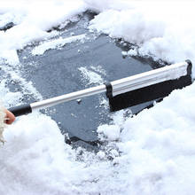 Car 2-In-1 Windshield Snow Remover Vehicle Snow Brush  Ice Scraper Frost Broom Cleaner Telescopic Car Accessories Portable 2024 - buy cheap