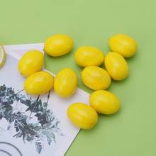 20pcs simulação realista limão artificial frutas falsas decoração festa casa o30 19 envio direto 2024 - compre barato