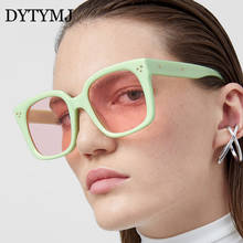 DYTYMJ ретро солнцезащитные очки с квадратными линзами с Для женщин крупные сонечные очки Для женщин классические солнцезащитные очки для мужчин Роскошные Okulary Gafas De Sol De Mujer; Большие размеры 2024 - купить недорого