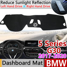 for BMW 5 Series G30 2017 2018 2019 2020 Anti-Slip Mat Dashboard Cover Pad Dashmat Carpet Cape Accessories 520i  525i 530i 540i 2024 - buy cheap