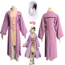 Disfraz del dr. Stone Asagiri Gen, traje de Anime para cosplay, Halloween, Navidad, fiesta de carnaval, hecho a medida 2024 - compra barato