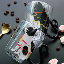 jing yi 8.5oz Cute Creative Cat Milk Coffee Mug Water Glass Mug Cup Tea Cup Cartoon Kitty Home Office Cup For Fruit Juice 2024 - buy cheap