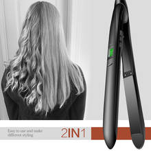 Crimper Hair Straightener 2 in 1 Straightening & Curling Iron Looper Hair Tongs  Styling Hair Curler Rollers Machine Flat Iron 2024 - buy cheap
