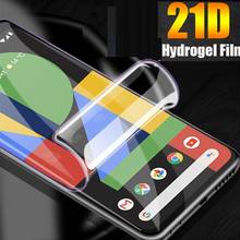Protetor de tela de celular colada 9h, para google pixel 4a 5.81 "g025j, cobertura completa, filme de hidrogel para pixel 4a 5g 6.2", gd1yq g025i 2024 - compre barato