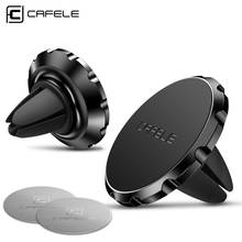 Cafele suporte magnético automotivo para celular, suporte universal, ventilação, para iphone xs max, xr, x, 8, 7, 6 plus, samsung, huawei, xiaomi 2024 - compre barato