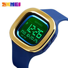 SKMEI Digital Watches Man Backlight Dual Time Sport Big Dial Clock Waterproof Silica Gel Men's Watch montre homme Relojes 2024 - buy cheap