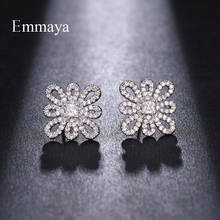 Emmaya New Design Fascinating Knot With Cubic Zircon Two Color Geometry For Female In The Wedding Party Dress Up Choice 2024 - buy cheap