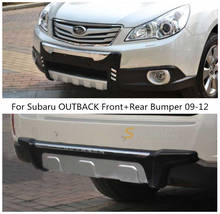 Protector de parachoques delantero y trasero ABS, placa de deslizamiento apta para Subaru OUTBACK 09-12, 2009, 2010, 2011, 2012 2024 - compra barato