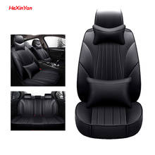 HeXinYan Leather Universal Car Seat Covers for Toyota all model mark auris prius camry corolla auris chr avensis rav4 wish crown 2024 - buy cheap