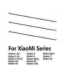 Nova antena coaxial de sinal wifi, conector flexível para xiaomi redmi 1s 2 2a 3 3s 3x 4 4a 4x 5a 5 plus 6 6pro 7 s2 2024 - compre barato