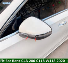 Хромированная накладка на зеркала заднего вида для Mercedes-Benz CLA 200 C118 W118 2020 2021 2024 - купить недорого