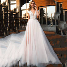 Eightree Princess Wedding Dress Sweetheart Appliqued A-Line Backless Boho Wedding Gown Free Shipping Bride Dress Robe de mariee 2024 - buy cheap