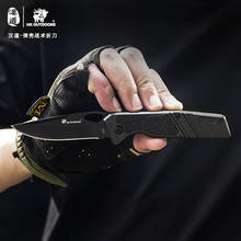HX OUTDOORS Cassette Tactical Folding Knife Outdoor Survival Knife 56HRC 3CR13MOV blade EDC self-defense folding knife 2024 - buy cheap