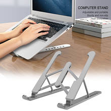 Soporte portátil plegable de aleación de aluminio para ordenador portátil, Base ajustable para tableta, para PC, Macbook Pro 2024 - compra barato