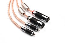 Cabo hi-end 2rca macho para 2xlr, cabo macho de alta fidelidade 7n occ e cobre 2024 - compre barato