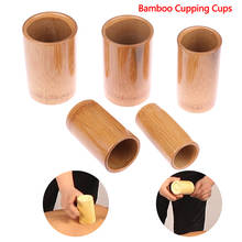 1PCS Natural Bamboo Wood Anti Cellulite Massage Vacuum Acupuncture Cupping Suction Cup 2024 - buy cheap
