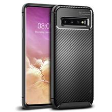 Funda de silicona suave para móvil, carcasa de fibra de carbono para Samsung Galaxy S10, S9, S8 Plus, A51, A71, S20, S10e, Note 10, 9 Plus 2024 - compra barato