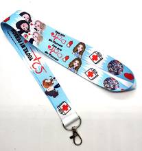 20 pcs Doctors nurse Neck Strap Lanyards Badge Holder Rope Pendant Key Chain 2024 - buy cheap