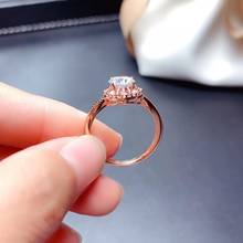 2020 new crackling moissanite gemstone ring for women jewelry engagement ring for wedding 925 silver ring birthday gift love 2024 - buy cheap