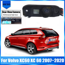 HD камера заднего вида для Volvo XC60 XC 60 2007 ~ 2020 2014 2015 2016 2017 ночное видение Водонепроницаемая резервная парковочная камера заднего вида 2024 - купить недорого