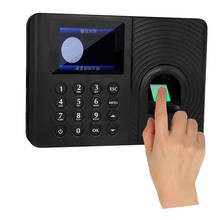 Biometric Fingerprint Attendance Machine LCD USB Fingerprint Password Attendance System Time Clock Employee Checking-in Recorder 2024 - buy cheap