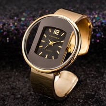 Relógio feminino zegarek damski, relógio de pulso feminino quartz dourado 2024 - compre barato