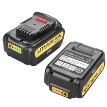 2xDCB200 18 V 6000mAh batería de iones de litio reemplazable compatible con herramientas eléctricas Dewalt 18 Volt MAX XR 2024 - compra barato