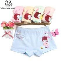 5pcs/lot Girls Underwear Children Panties Cartoon Boxer Underwear Kids Cotton Panties Children Underpants Young Girls Underwear 2024 - buy cheap
