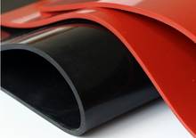 Folha de borracha de silicone vermelha/translúcida/preta, 500x500mm, 1mm, cobertura de silicone para forno a vácuo, silicone resistente ao calor, fosco 2024 - compre barato
