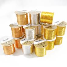 30-600M/Big Roll 0.2-1mm Copper Wire for Bracelet Necklace DIY Colorfast Beading Wire Jewelry Cord String Craft Making No Fade 2024 - buy cheap