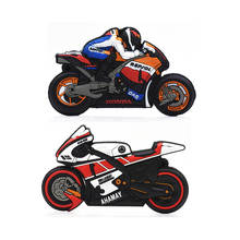 cool Motorcycle racing usb flash drive 32GB 16GB 8GB 4GB pen drive 64GB 128GB 256GB memory stick cartoon pendrive u stick 2024 - buy cheap