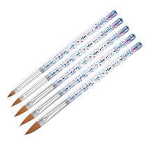 Acrylic nail brush set Line Flower Pen Dotting Painting Design 5pcs Professional Nail Gel Brush For Manicure Nail Tools Kit 2024 - buy cheap