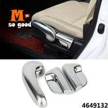 Car Seat Adjustment Switch Panel Sticker Cover Trim Interior Accessories ABS Chrome for Honda CRV CR-V 2012 13 14 15 2016 2024 - buy cheap