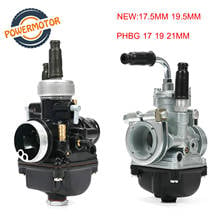 PHBG Carburetor DS 17mm 19mm 21mm AD 17.5mm 19.5mm Racing Carburador Carb dellorto ForJOG50 JOG90 BWS100 RG50 DIO50-90 Yamaha 2024 - buy cheap