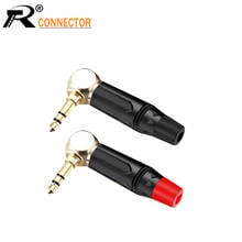 20 piezas de ángulo recto de 3,5mm, 3 polos, enchufe macho estéreo, soldadura chapada en oro, 3 pines, conector para auriculares DIY 2024 - compra barato