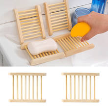 Useful Natural Wood Strong Bathroom Soap Dish Drain Tray Holder Sponge Plate Home Storage Rack 2024 - buy cheap