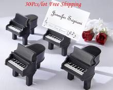 30Pcs/lot Wedding and Party Decoration Guest Name holder of Piano Place card holder for Music themed Party gift decorations 2024 - buy cheap