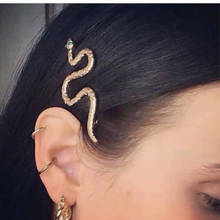 Punk Simple Hairpins Snake Animals Gold Metal Hairpins Hair Clips For Women Wedding Headpiece Hairgrips Hair Accessories Gift 2024 - buy cheap